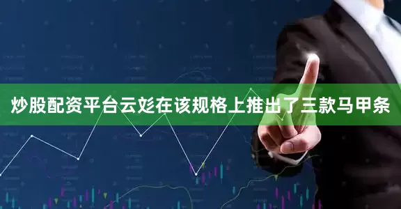 炒股配资平台云彣在该规格上推出了三款马甲条